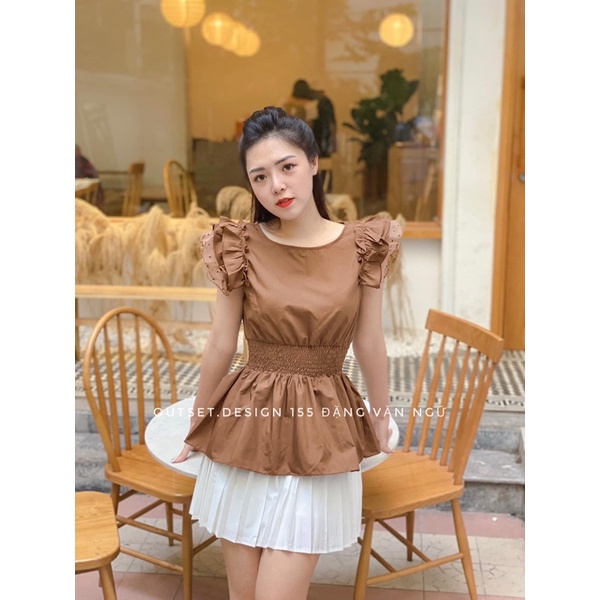 Áo bèo vai cánh tiên 3 lớp