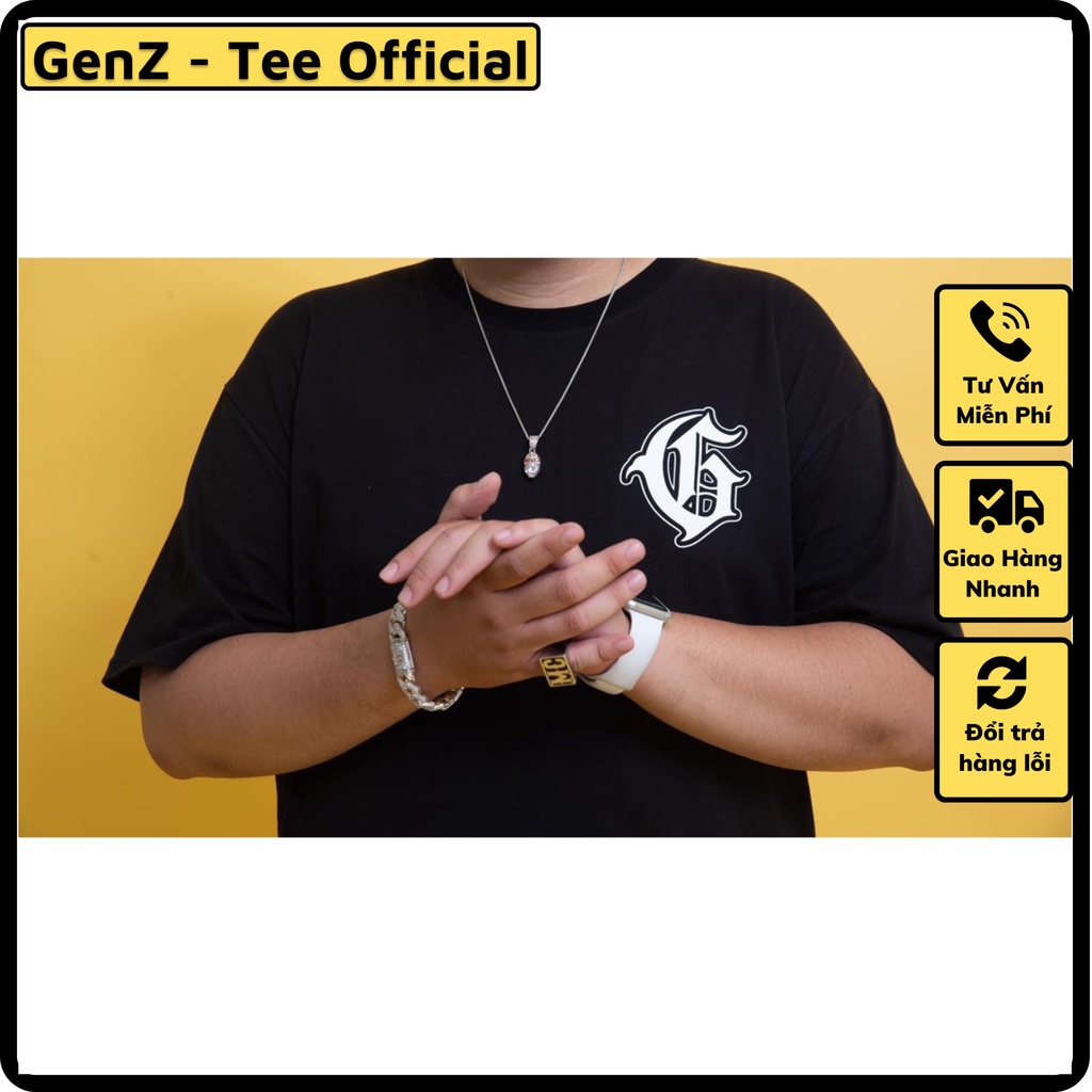 Áo G-Family Letter G 2022 Tee phong cách trẻ trung hiphop, nam nữ mặc form cực đẹp