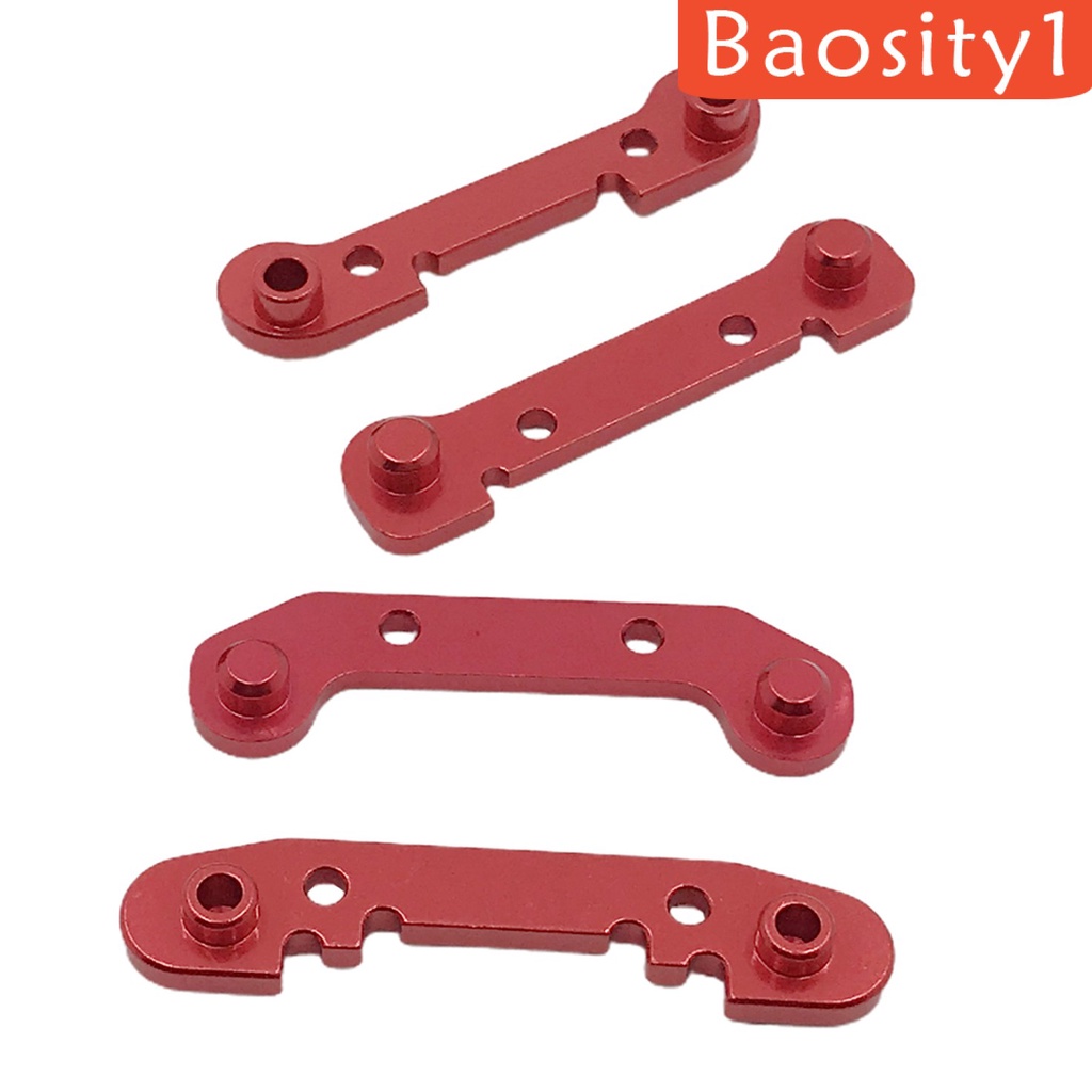 Bộ 4 Cánh Tay Xoay Thay Thế Bằng Kim Loại Nâng Cấp Cho Mô Hình Xe Hơi Điều Khiển Từ Xa Wltoys 1: 14 144001