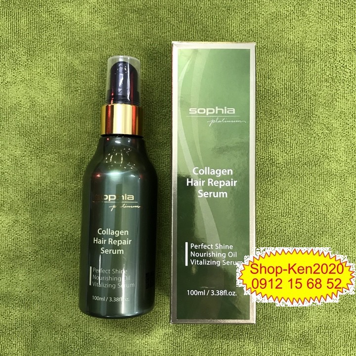 Tinh dầu dưỡng tóc Sophia Collagen Hair Repair Serum 100ml