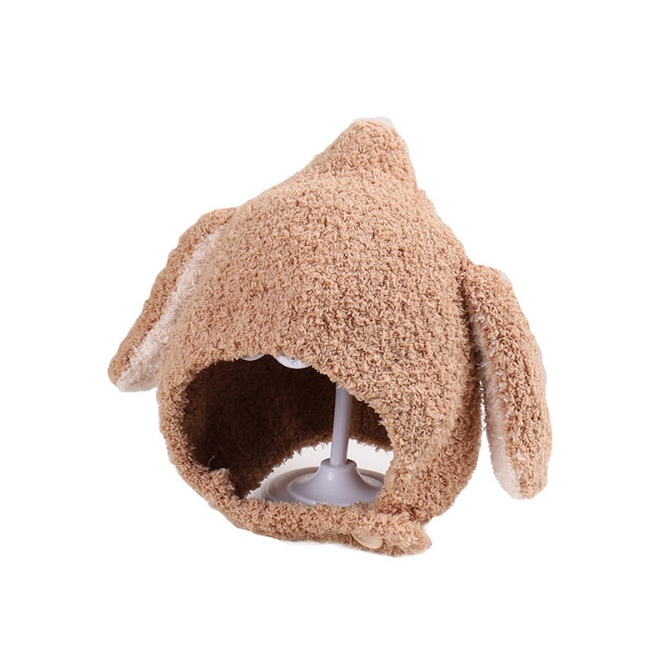 Mũ/Nón Lông Cừu Tai Thỏ Dễ Thương Cho Bé Trai Và Bé Gái 1 - 5 Tuổi