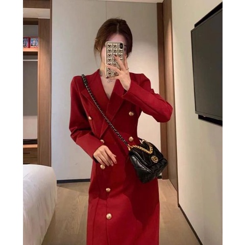 Đầm vest nữ dài