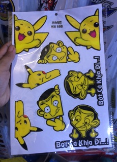 Tem dán xe máy