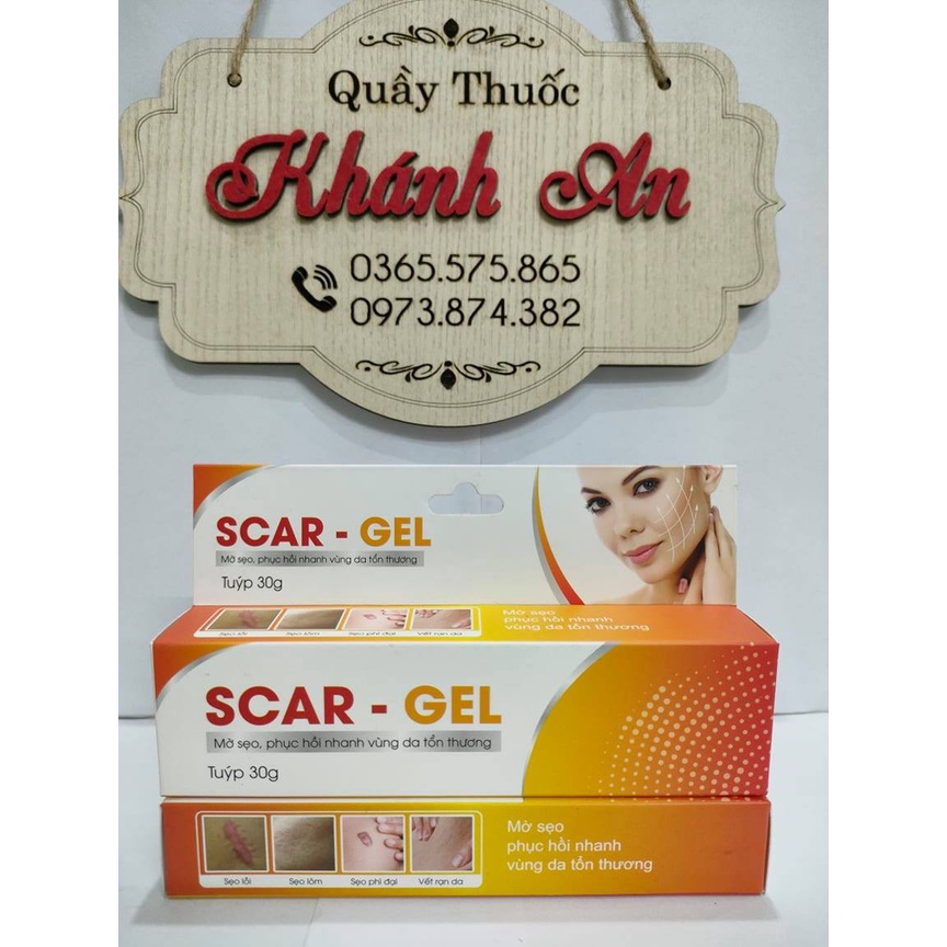 Kem bôi mờ sẹo, phục hồi nhanh vùng da tổn thương - SCAR GEL