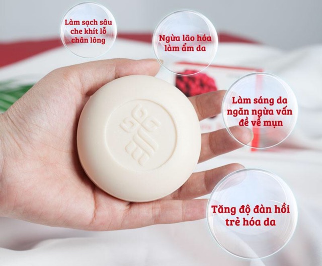 XÀ BÔNG TẮM HỒNG SÂM PURE RED SOBAEK