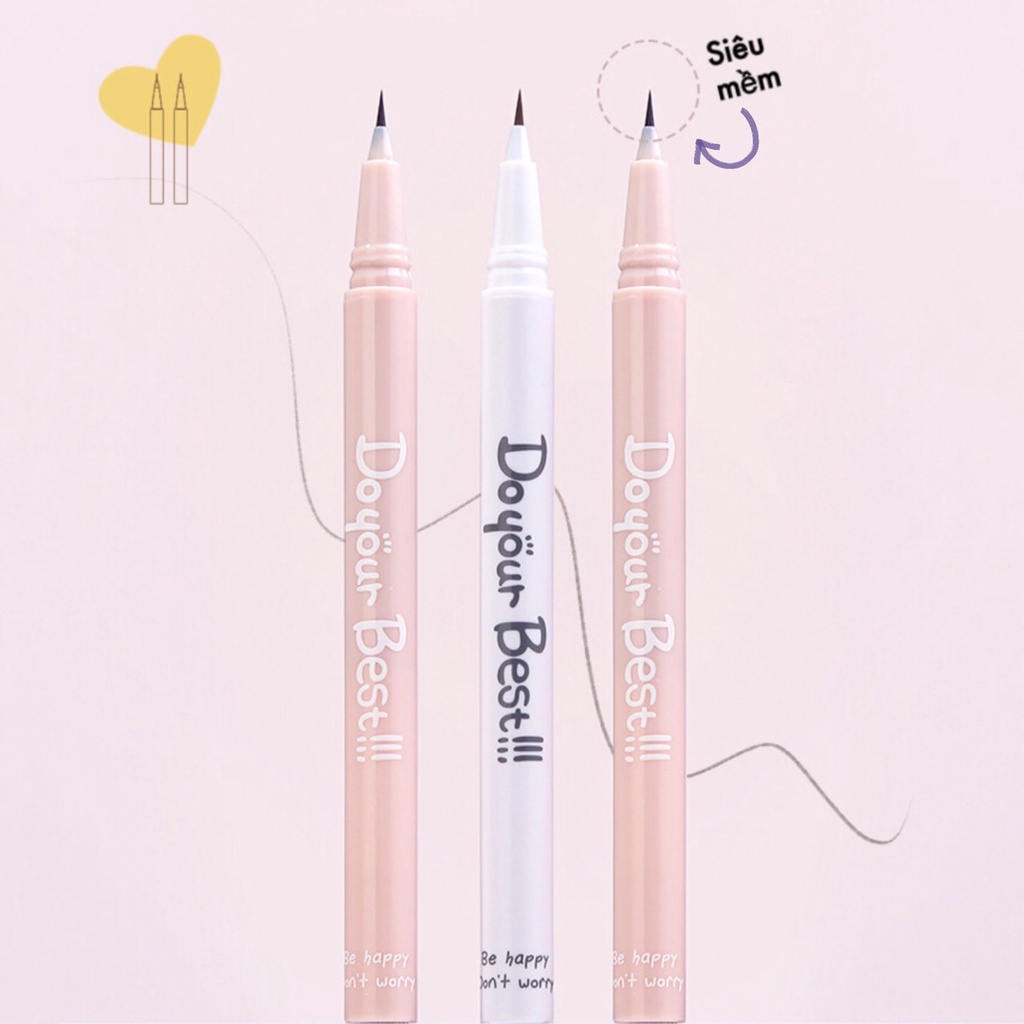 Bút kẻ bọng mắt GOGO TALES SWEET MINT nét mảnh Spirit Eye Three-dimensional Lying Eyeliner Gogotales GT309 GOGO93 BOBE04