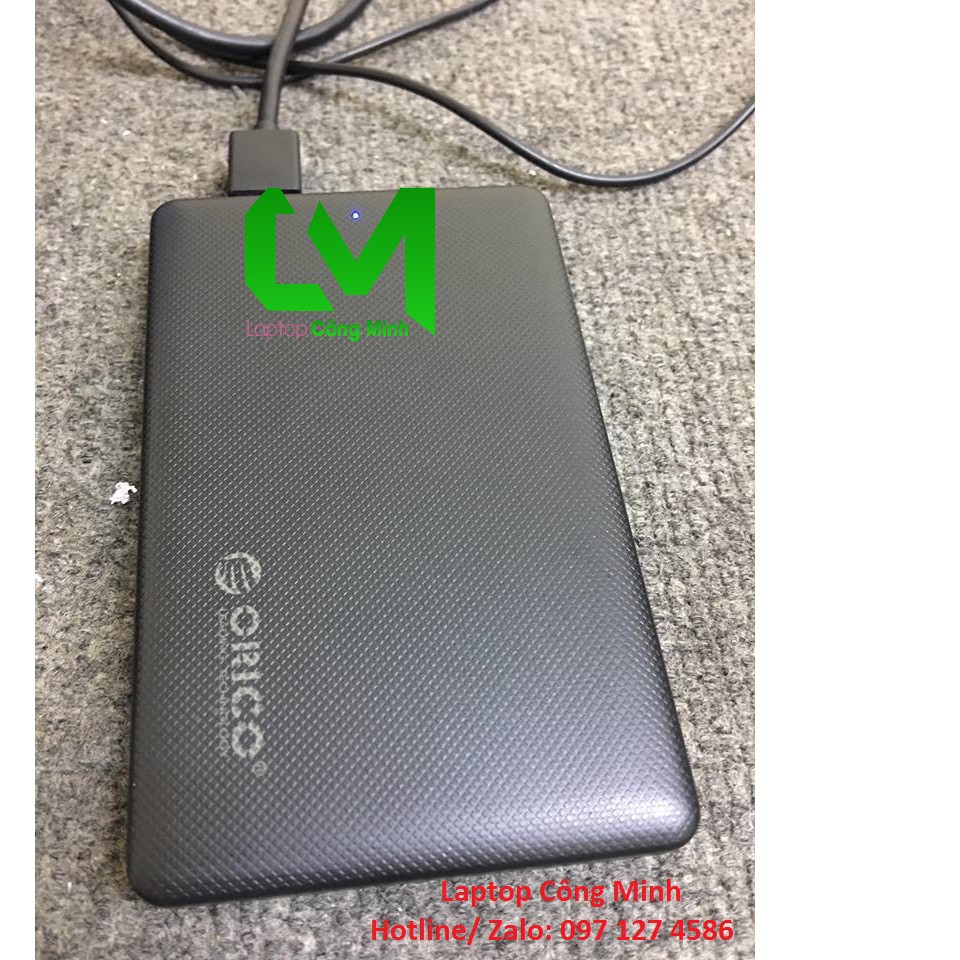 Box ổ cứng di động - ổ cứng gắn ngoài SSD/ HDD có cổng USB 3.0 - Bảo Hành 12 Tháng