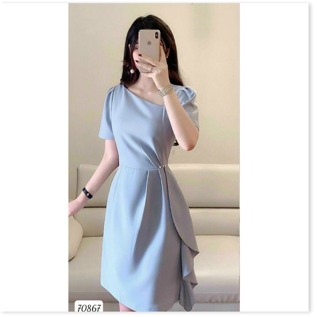 ĐẦM UMI ĐÍNH CƯỜM,THIẾT KẾ HỌA TIẾT TRƠN NHƯNG KHÔNG KÉM PHẦN SANG TRỌNG KHÁNH AN STORE