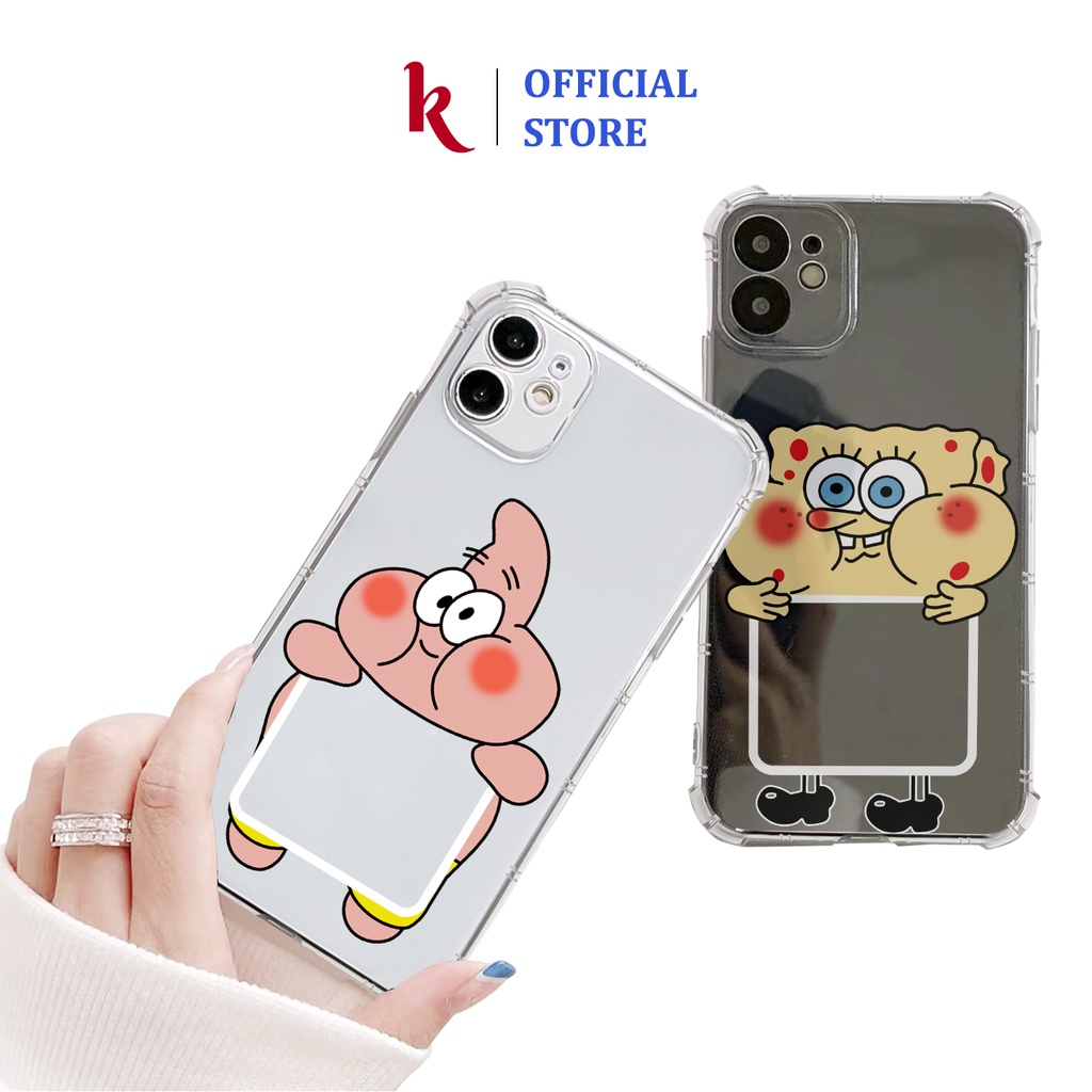 Ốp lưng iphone ngộ ngĩnh chống sốc trong suốt case 14plus 14 pro max 13 12 promax 11 mini 6 6s 7 8 plus x xr xs Se