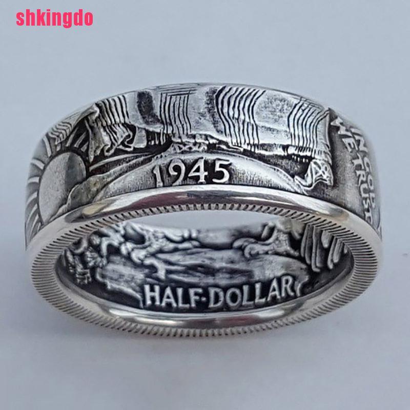 1 Nhẫn Bạc Phong Cách Vintage 1945