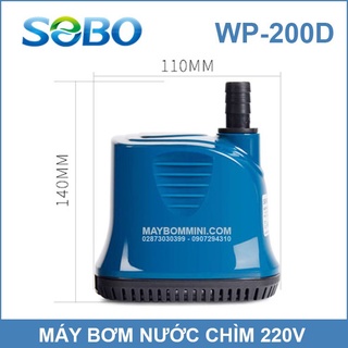 [Chính hãng] Máy bơm hút đáy SOBO WP-500D LONG THÀNH CÁ CẢNH