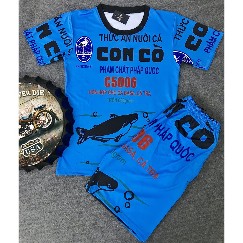 BỘ thun nam hè cám con cò