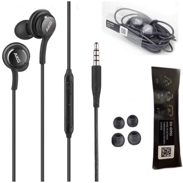 Tai Nghe AKG Samsung Galaxy S8 S9 Chính Hãng Cổng 3.5mm - Hàng Zin Bóc Máy