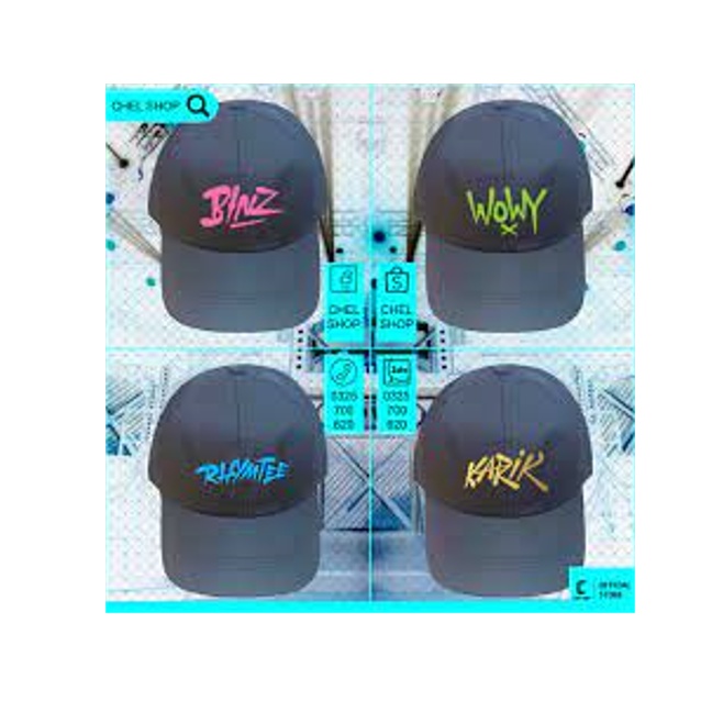 Mũ lưỡi trai Rap Việt Đen, Unisex - Rap Việt Cap - VieSHOP