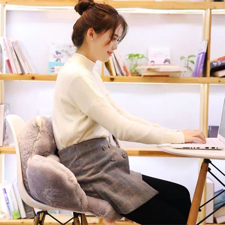 Đệm tựa lót ghế thú bông | đệm lót ngồi bệt dưới sàn đẹp