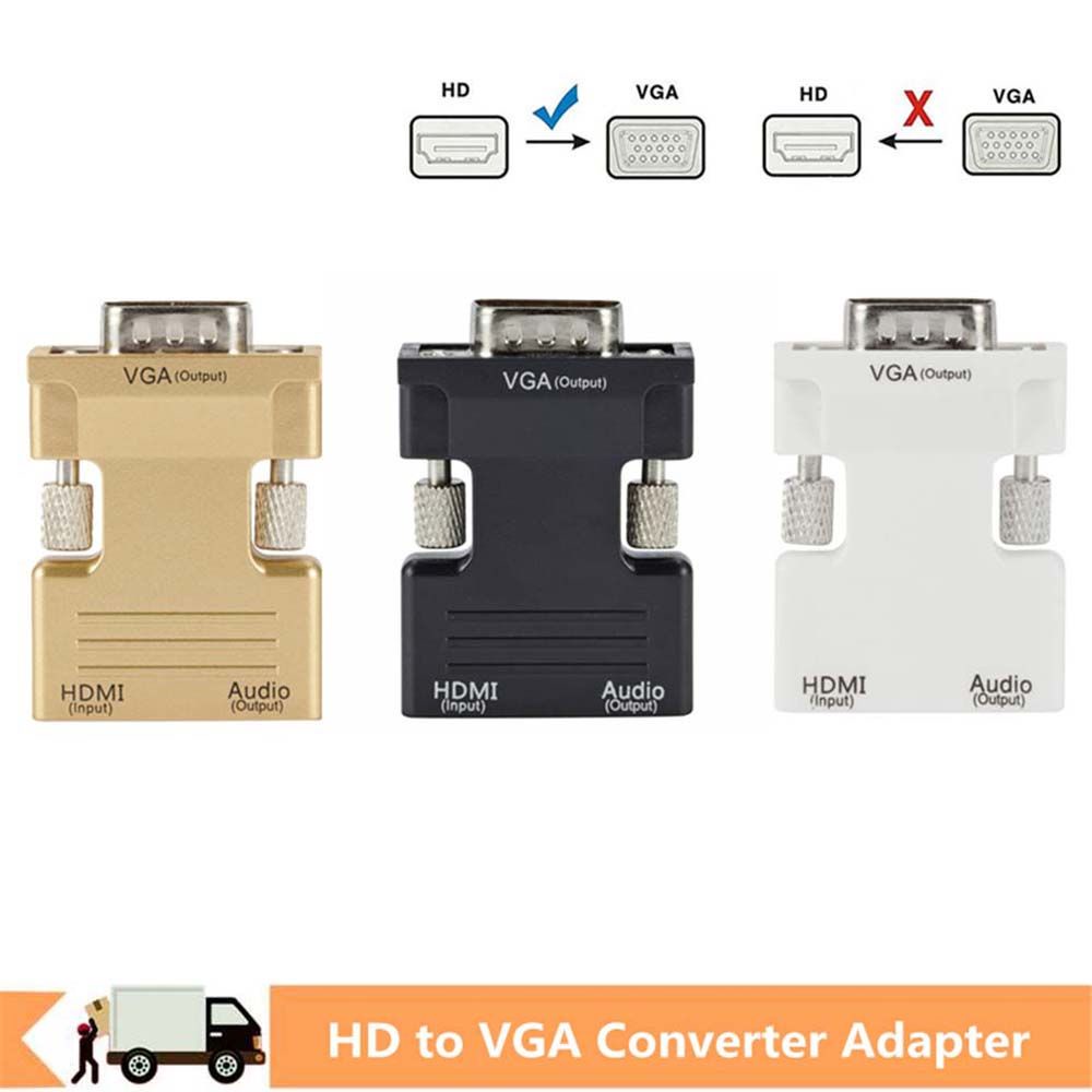 Bộ chuyển đổi HDMI sang VGA 1080P TV Box MALCOLM chất lượng