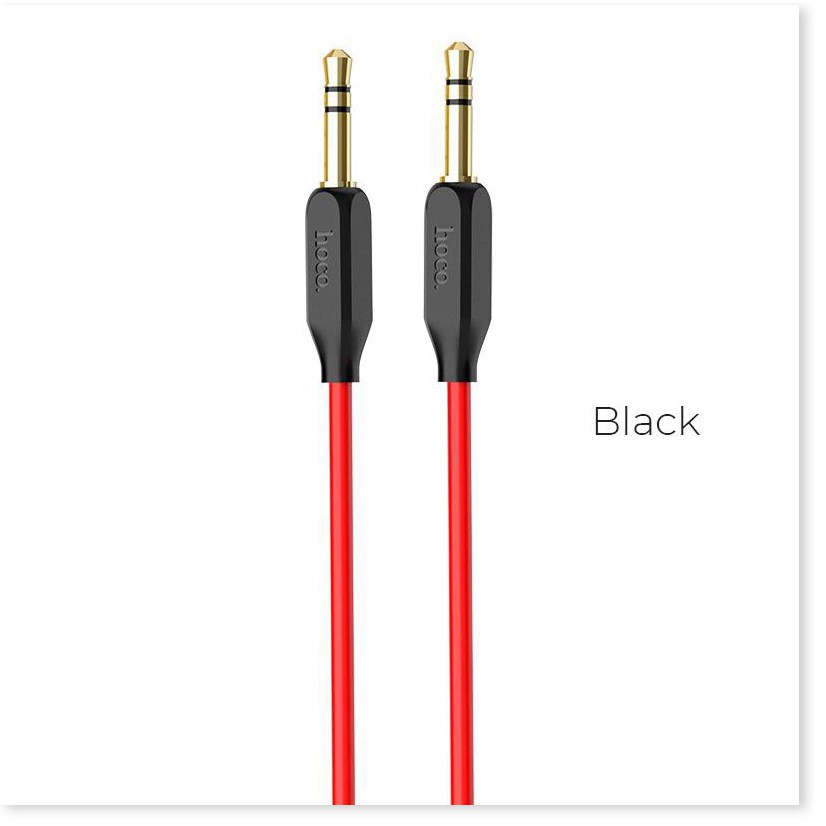 Cáp âm thanh Hoco UPA11 AUX dài 1m - Jack 3.5 phích cắm mạ vàng đồng nguyên chất - MrPhukien
