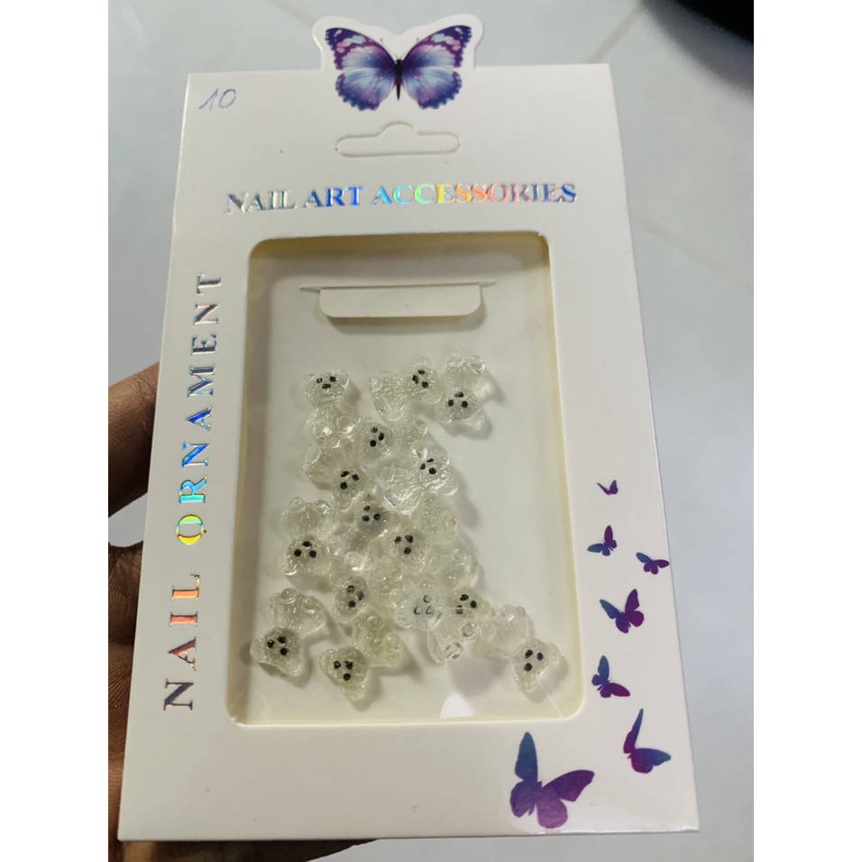 Charm nơ đính móng siêu xinh dành cho Nail