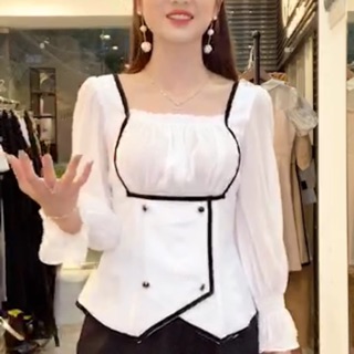 Áo kiểu Cchat