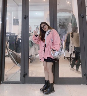 Áo khoác nỉ cổ V style hàn xẻng