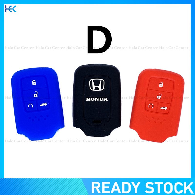 Bọc chìa khóa bằng chất liệu da thật 100% cho Honda City HRV BRV JAZZ CRV ACCORD CIVIC