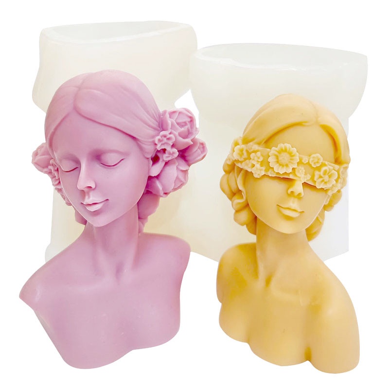 Khuôn Silicone Dùng Làm Mô Hình Thủ Công Bằng Nhựa Resin DIY