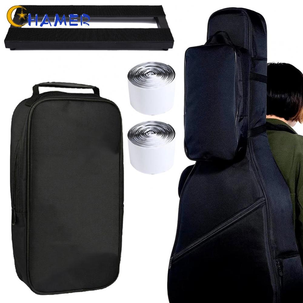 CHAMER- ~Effect Pedal Board Aluminum Alloy Cable Management Electric Guitar Effect Board