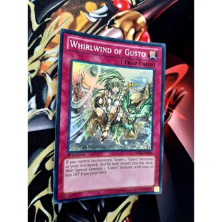 [ Đỗ Lạc Shop ] Thẻ Bài Mint90 Yugioh Trap Whirlwind of Gusto - HA06-EN060 - Super