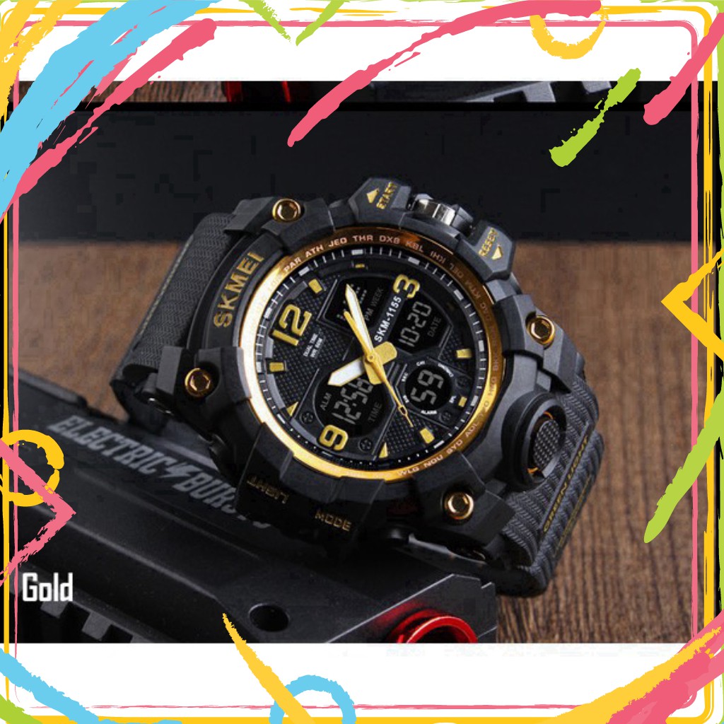 EW10 ETDD Đồng hồ nam giá rẻ- Đồng hồ nam điện tử thể thao skmei 1155B - siêu chống nước 44