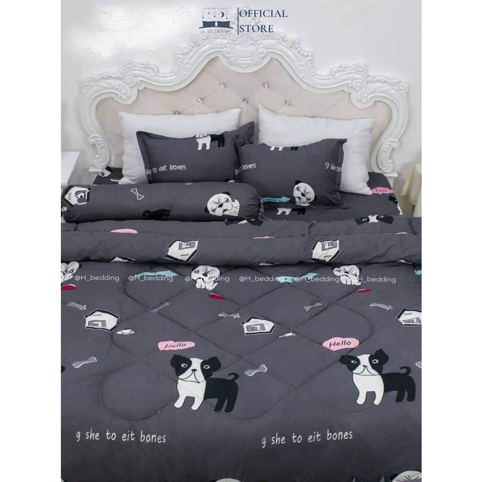 Chăn phao cotton poly,Mền trần bông siêu nhẹ 1m8x2m nhiều mẫu mã