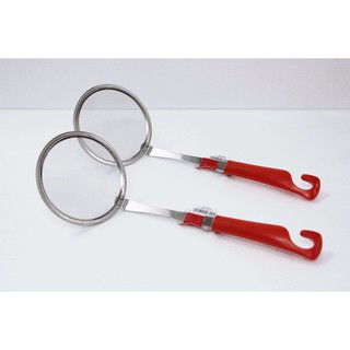 Dụng cụ hớt váng mỡ  inox KAI (cán đỏ)