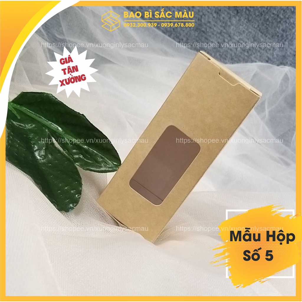 5 Hộp đựng tinh dầu, chai thủy tinh, nước hoa chiết 50ML ( Hộp số 5)