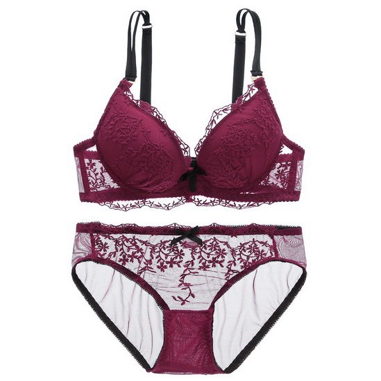 Bộ áo lót ren nâng đẩy ngực push up leve 3 siêu đẹp gợi cảm | BigBuy360 - bigbuy360.vn
