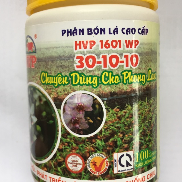 Phân bón cho hoa lan