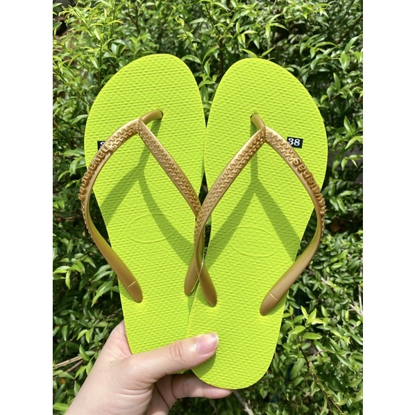 Nâu Tây - Xanh chuối - HAVAIANASTHAI - 79k màu hot