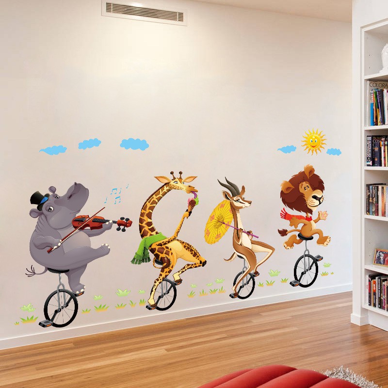 TỔNG HỢP TRANH DECAL DÁN TƯỜNG CHO BÉ - TRANH PHẢN QUANG