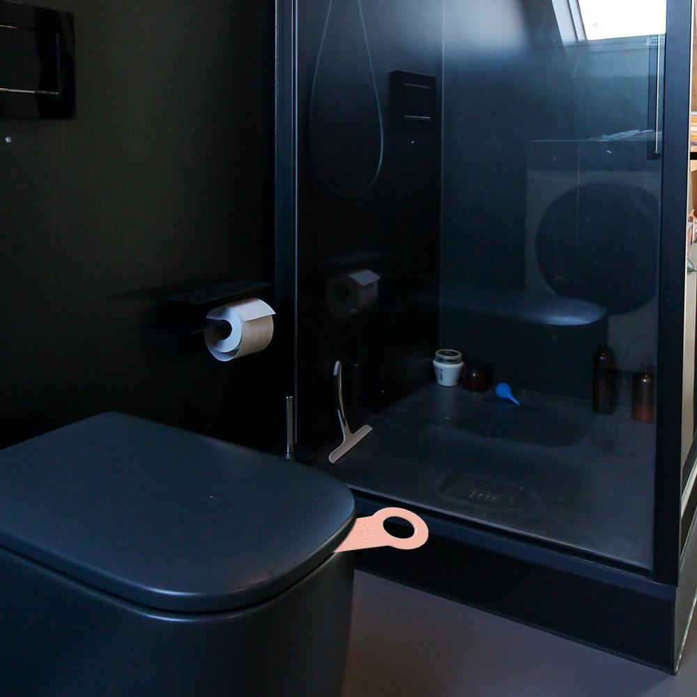 Set 2 Vỏ Bọc Bệ Ngồi Toilet Có Giác Hút Linh Hoạt Tiện Dụng