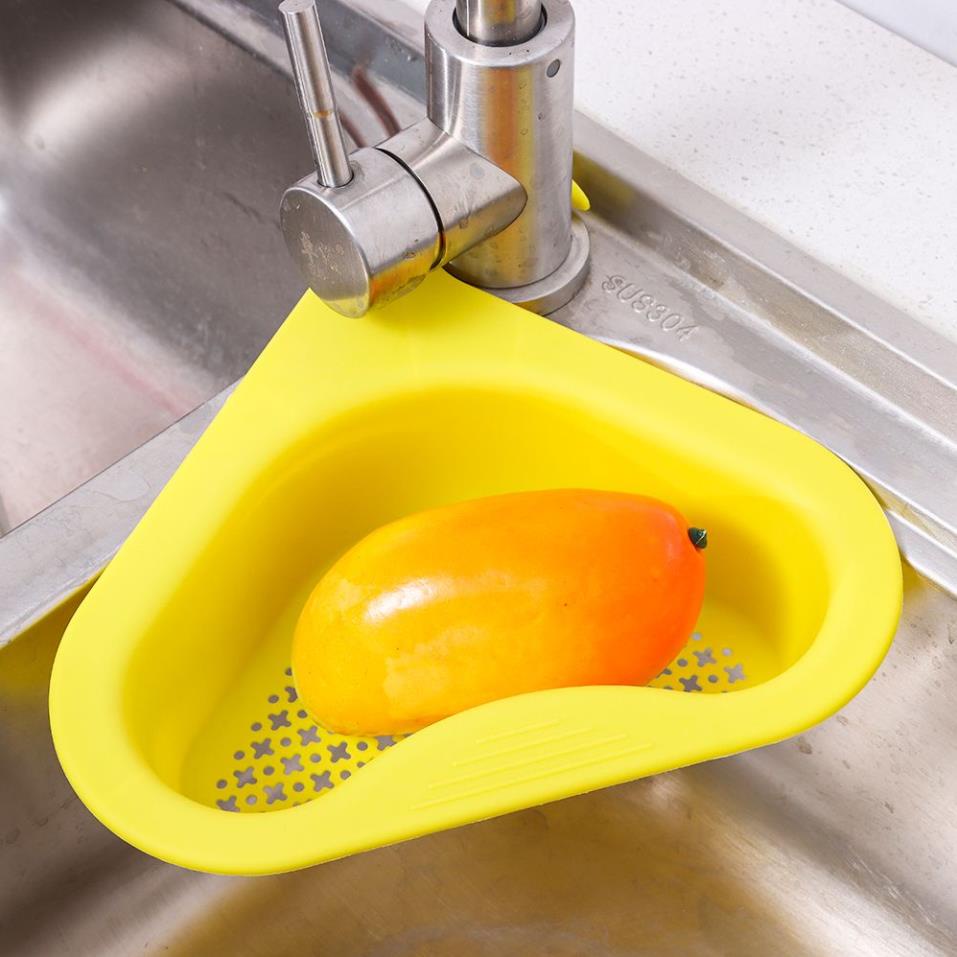 Rổ Nhựa Gắn Bồn Rửa Hình Thiên Nga, Khay Lọc Rác Bồn Rửa Chén Tiện Dụng MS88302