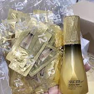 Combo 10 gói tinh chất vàng Siêu Dưỡng Chất 8 in 1 Summa Elixir 8-Miracle Power Essence