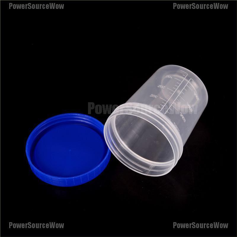 Bình Nhựa Đựng Mẫu Thử Có Nắp Đậy Dung Tích 120ml Kích Thước 12x7.5cm