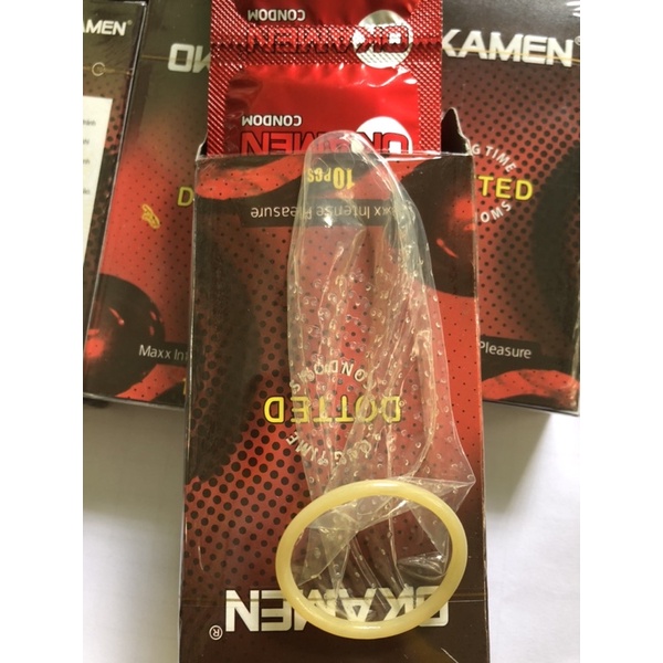 Bao cao su gai Okamen hộp 10cái
