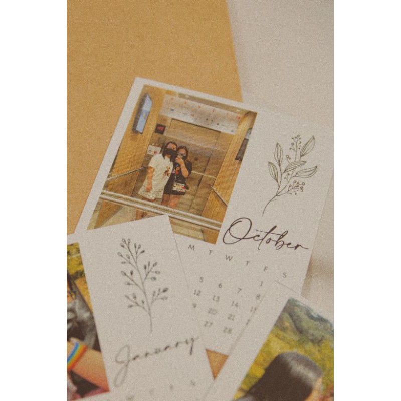 Set lịch polaroid in ảnh theo yêu cầu