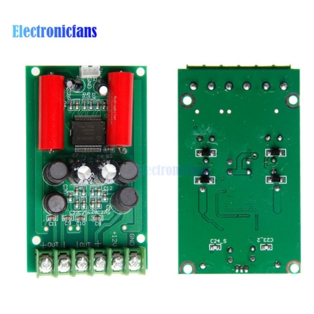 Ta2024 bảng mạch khuếch đại kỹ thuật số nhỏ 12v 2x15w bảng mạch khuếch đại hifi cho ô tô
