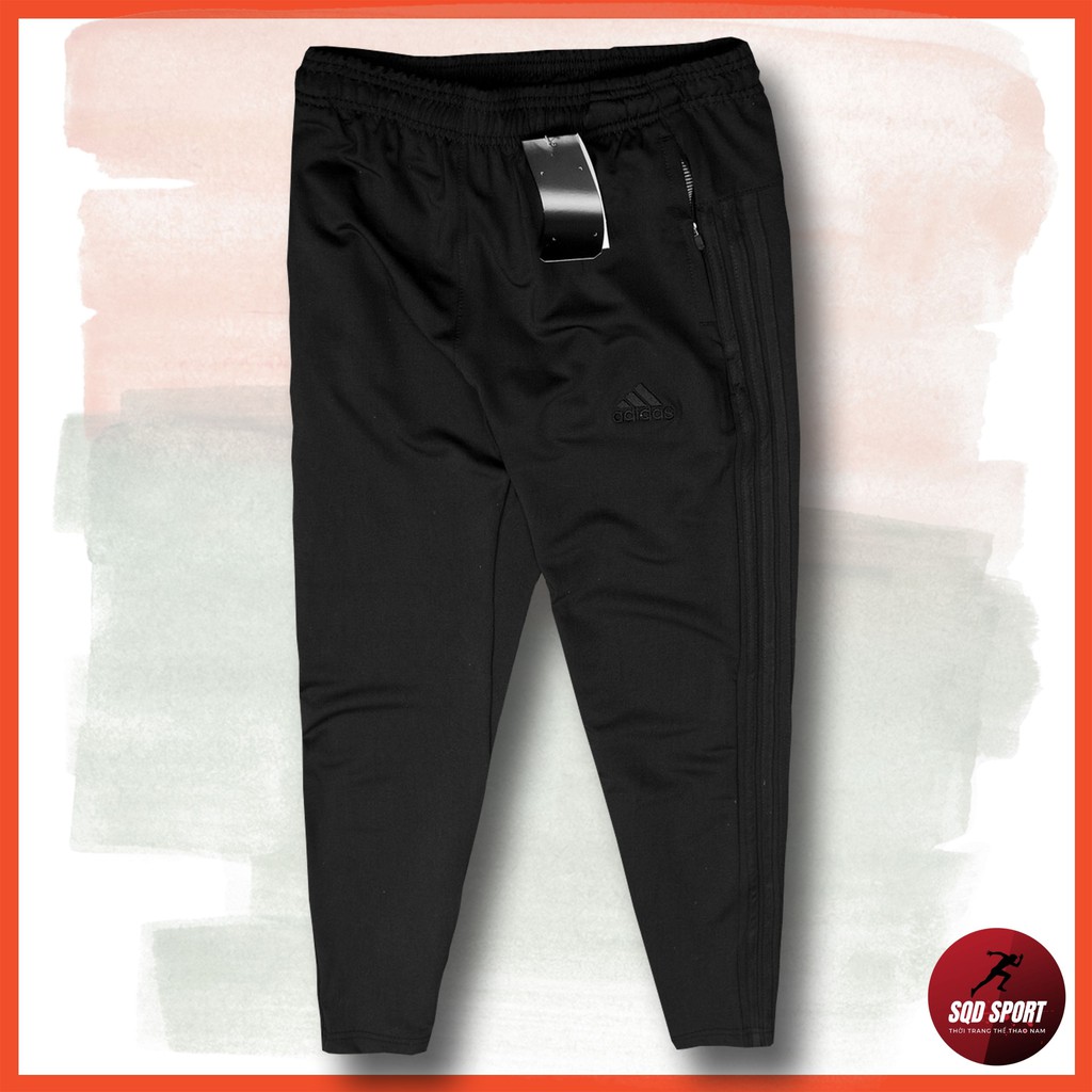 Quần dài Jogger nam ba sọc, form đứng ống suông thể thao, chất thun lạnh co giãn 4 chiều - Q165
