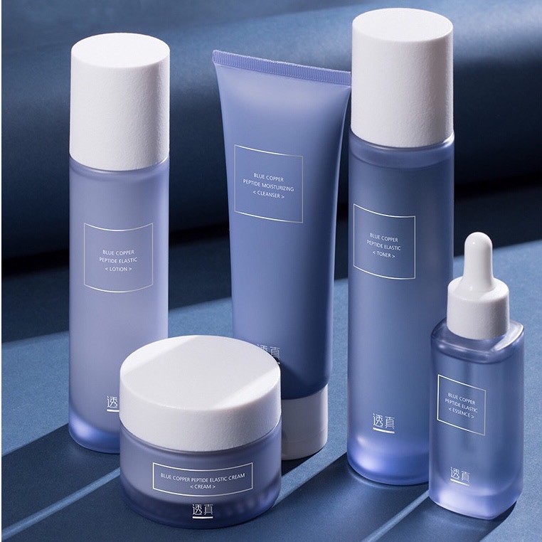 Serum Blue Copper Peptide Elastic Essence LUCENBASE 30ml chống lão hóa dưỡng ẩm giảm viêm phục hồi da căng mịn | BigBuy360 - bigbuy360.vn
