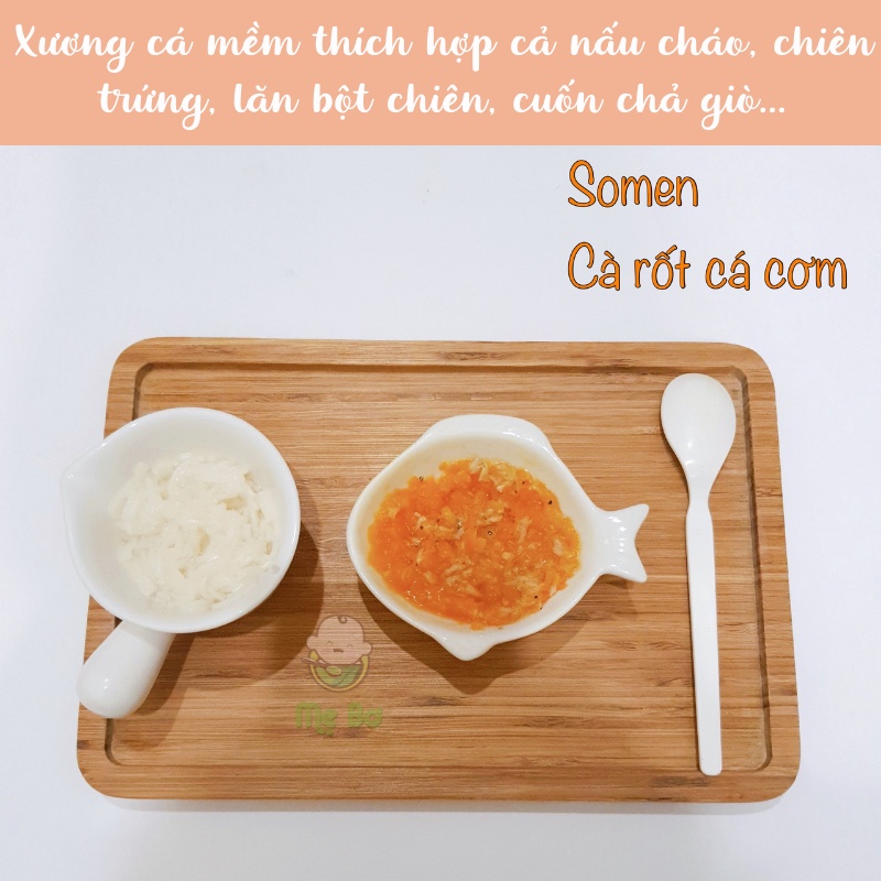 [Sahu] Cá cơm sữa khô, cá mờm cơm Quảng Ngãi cho bé ăn dặm từ 6 tháng gói 100gr