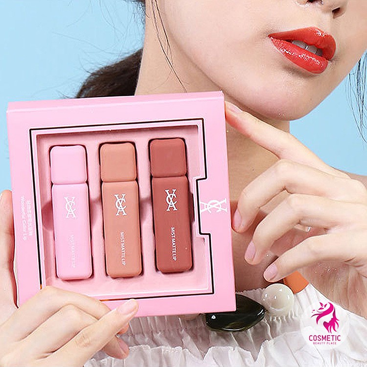 Set Son VCA 3 Cây Màu Siêu Xinh MIST MATTELIP P107 | BigBuy360 - bigbuy360.vn