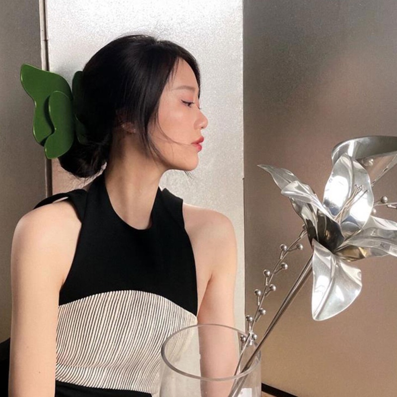 Kẹp Tóc Càng Cua Bằng Acrylic Thời Trang Thu Đông Tinh Tế Cho Nữ