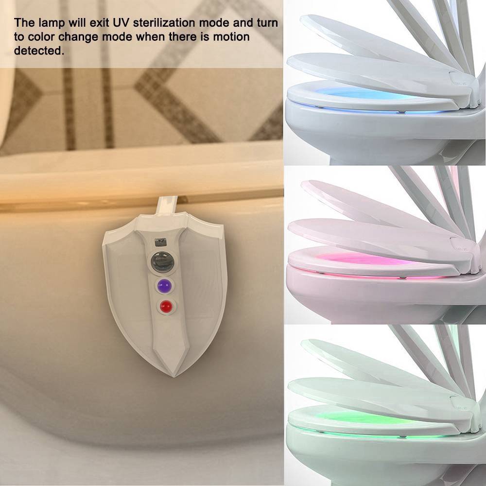 ⚡️𝐅𝐑𝐄𝐄 𝐒𝐇𝐈𝐏⚡️ Đèn Led Cảm Biến Khử Mùi Cho Toilet