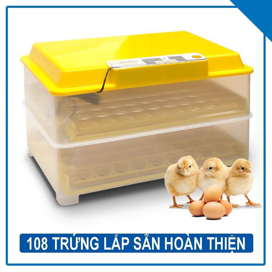 Máy ấp trứng Ánh Dương A100 - Ấp Tối Đa 108 Trứng - Tự Động Hoàn Toàn - Lắp Sẵn